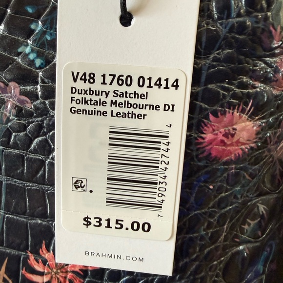 Brahmin Folktale Floral Duxbury Gorgeous Bag and Wallet - Picture 4 of 13